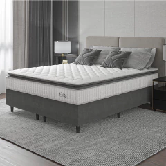 Cama Box Colchão Casal Queen Molas Ensacadas City Pillow Top 158x198x61cm Hellen — foto 7