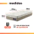 Cama Box Colchão Solteiro Molas Ensacadas Euro In Natural Confort 88x188x63cm Apolo - loja online