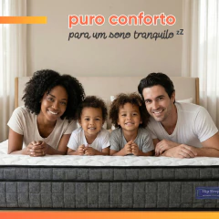 Cama Box Baú Colchão Casal Ortopédico D33 Euro Pillow Ultra 138x188x66cm Apolo — foto 6