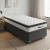 Cama Box Baú Colchão Solteiro Espuma D33 e Euro Pillow Onix 88x188x61cm Hellen na internet