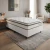 Cama Box Solteiro Colchão Semi Ortopédico Molas Ensacadas Luxury 88x188x60cm King Espuma na internet