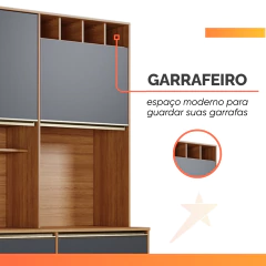 Armário De Cozinha Completa 8 Portas 3 Gavetas Itália — foto 11