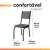 Conjunto de Mesa Sala de Jantar Atlanta 1,36m 6 Cadeiras Diana Artefamol - loja online