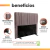 Cabeceira para Cama Box Casal Golden de 1,40m Hellen - loja online