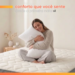 Cama Box Desmontável Colchão King Molas Ensacadas Splendido 193x203x62cm Munhoz — foto 7