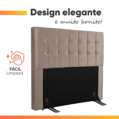 Cabeceira para Cama Box Queen Atena de 1,60m Hellen — foto 8