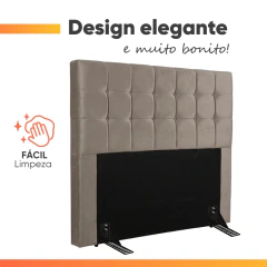 Cabeceira para Cama Box Queen Atena de 1,60m Hellen — foto 7