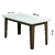 Mesa Miami 1,60m Cedro / Off White Dobuê - comprar online