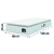 Cama Box Colchão Solteiro Espuma D33 Vangogh Pillow Top 88x188x67cm Hellen - Esplanada Móveis | A loja de móveis para sua Casa