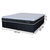 Cama Box Baú Casal King Colchão Com Molas Ensacadas City Pillow Top 193x203x64cm Hellen - loja online