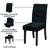 Conjunto Com 4 Cadeiras Estofada Sala de Jantar Dubai Castanho / Preto Dobuê na internet