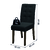 Conjunto Com 4 Cadeiras Estofada Sala de Jantar Dubai Castanho / Preto Dobuê - comprar online