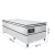 Cama Box Solteiro Gazin Colchão Molas Ensacadas 88x188x62cm New Branco na internet