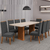 Conjunto de Mesa Sala de Jantar Tampo com Vidro Mond 2m 8 Cadeiras Bele Veludo Viero na internet