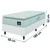 Cama Box Solteiro Colchão Espuma D45 Lazio Pillow Top 88x188x62cm Hellen - Esplanada Móveis | A loja de móveis para sua Casa