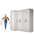Imagem do Quarto Modulado de Canto Madrid com 5 Portas e 2 Gavetas Maxel