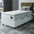 Cama Box Baú Solteiro Colchão Espuma D45 Lazio Pillow Top 88x188x65cm Branco Hellen - comprar online