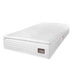 Colchão Solteiro Espuma D33 Vangogh Pillow Top 88x188x29cm Branco Hellen - Suporta até 120kg por Pes — foto 1