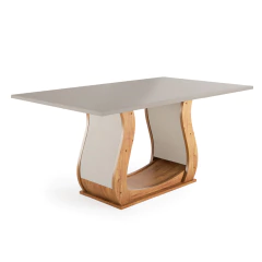 Mesa para Sala de Jantar 1,20m Veneto Viero — foto 1