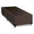 Cama Box Solteiro 0,88m E 38cm De Altura Suede Prince Marrom - comprar online