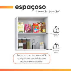 Armário Duplo Top Class Batrol Branco — foto 5