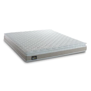 Colchão Casal Espuma D33 Millenium 138x188x19cm Bege/ Branco c/ pillow top