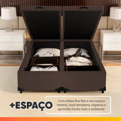 Cama Box Com Baú King 1,93m Prince — foto 5