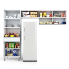 Cozinha Compacta 3 Peças Batrol Top Class Branco — foto 3