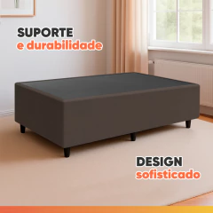 Cama Box Solteiro 0,88m 38cm De Altura Prince — foto 4