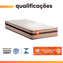 Cama Box Baú Solteiro Molas Ensacadas Bali 88x188x63cm — foto 6