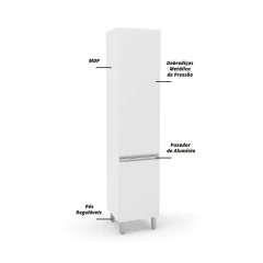 Paneleiro Simples Com 2 Portas Top Class Branco — foto 5