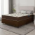 Cama Box Casal Colchão Espuma D33 Marquês 138x188x57cm Marrom Umaflex - Suporta até 90kg por Pessoa - comprar online
