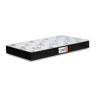 Colchão Solteiro Espuma D33 Gazin 15x88x188cm Preto/Branco