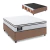 Cama Box Baú Lateral Queen Gazin Colchão com Molas Ensacadas 158x198x68cm Maximus - Esquenta Black Friday: Móveis até 40% OFF | Esplanada móveis