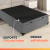 Cama Box Baú Casal King Espuma Softgel Power 193x203x63cm