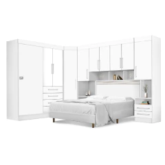 Dormitório Completo Georgia JA Para Cama Box 1,58M Queen — foto 1