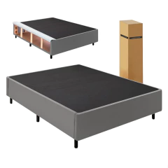 Cama Box desmontável com Baú Lateral King para Colchão de 1,93m Sider — foto 9
