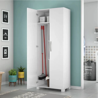 Armário Multiuso Lavanderia Notável Nt4015 Branco