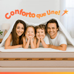 Cama Box Casal Colchão Gazin Molas Flora 138x188x58cm — foto 7