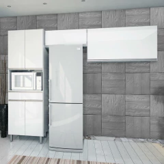 Cozinha Compacta 3 Peças Batrol Top Class Branco — foto 2