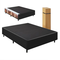 Cama Box desmontável com Baú Lateral King para Colchão de 1,93m Sider — foto 4