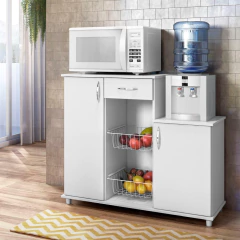 Fruteira Armário Balcão Multiuso Cozinha Diva Branco — foto 2