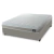 Cama Box Casal Colchão De Espuma D33 Millenium Pillow Top 138x188x57cm Bege