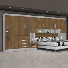 Guarda-roupas Modulado Georgia Casal Ja Avelã / Jequitibá — foto 2