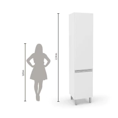 Paneleiro Simples Com 2 Portas Top Class Branco — foto 6