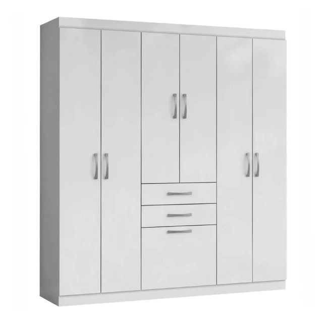 Guarda Roupas Casal 7 Portas 2 Gavetas Lisboa Aramóveis