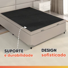 Cama Box Baú Queen Molas Ensacadas Bali 158x198x63cm — foto 8