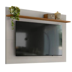 Painel Para TV Até 70 Polegadas 1,80m NT1305 Freijó / Off White Notável — foto 1
