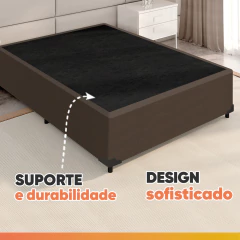 Cama Box Casal 1,38m Com 38cm De Altura Prince — foto 4
