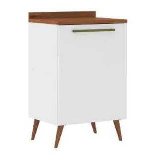 Balcão de Cozinha 1 Porta com Tampo 0,59m Favorita